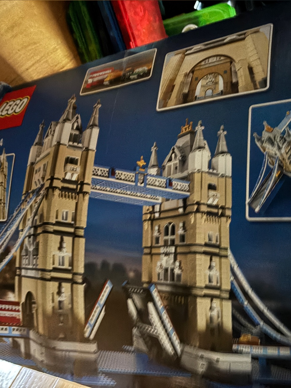 Open because x never built Lego tower bridge 10214